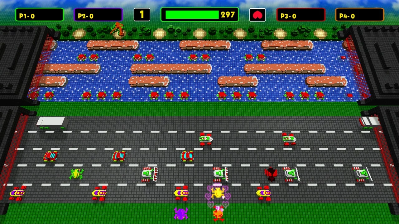 Изображение игры: Frogger: Hyper Arcade Edition