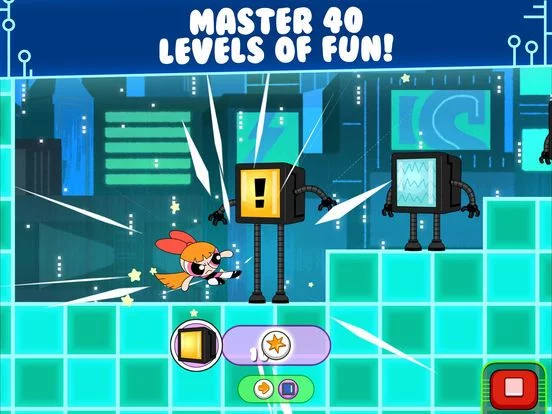 Изображение игры: Glitch Fixers: Powerpuff Girls