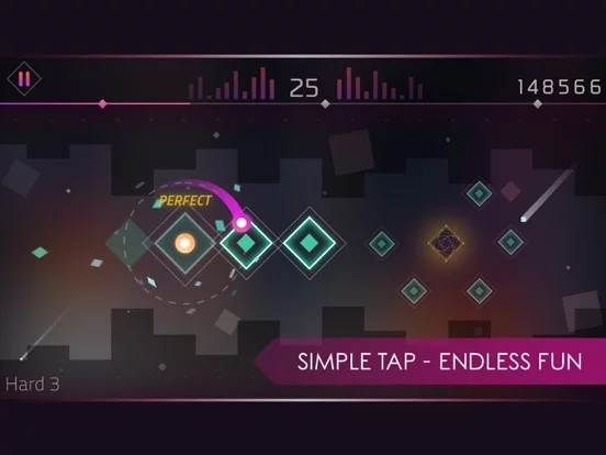Изображение игры: Beat Tiles: Rhythmatic tap