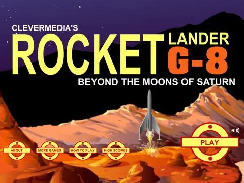 Изображение игры: Rocket Lander G-8: Beyond the Moons of Saturn