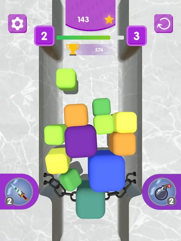 Изображение игры: Merge Blocks Merge