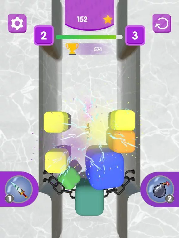 Изображение игры: Merge Blocks Merge