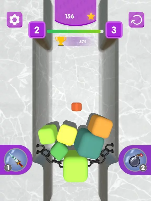 Изображение игры: Merge Blocks Merge