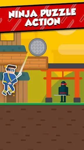 Изображение игры: Mr Ninja - Slicey Puzzles