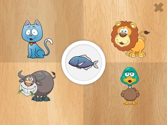 Изображение игры: Feed the animals