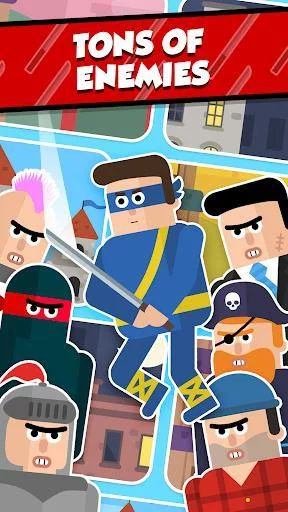 Изображение игры: Mr Ninja - Slicey Puzzles