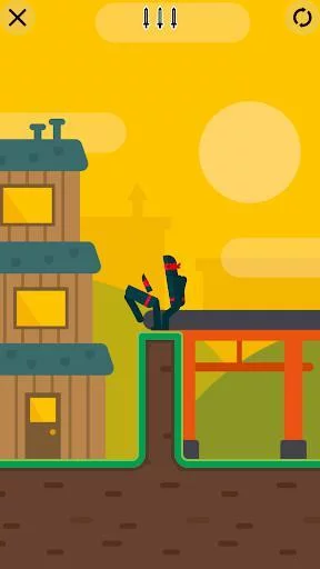 Изображение игры: Mr Ninja - Slicey Puzzles
