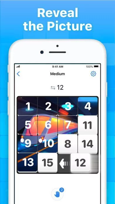 Изображение игры: Slide Puzzle - Number Game