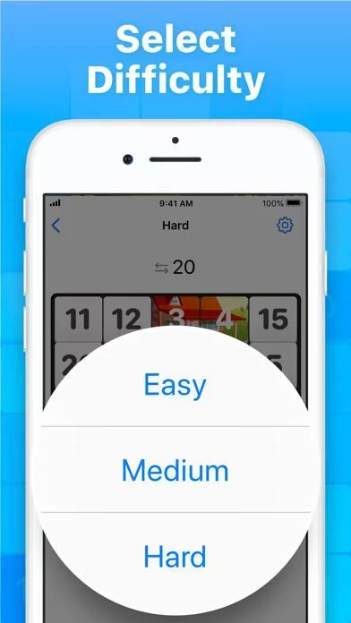 Изображение игры: Slide Puzzle - Number Game