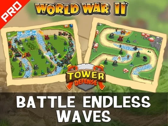 Изображение игры: WWII Tower Defense PRO