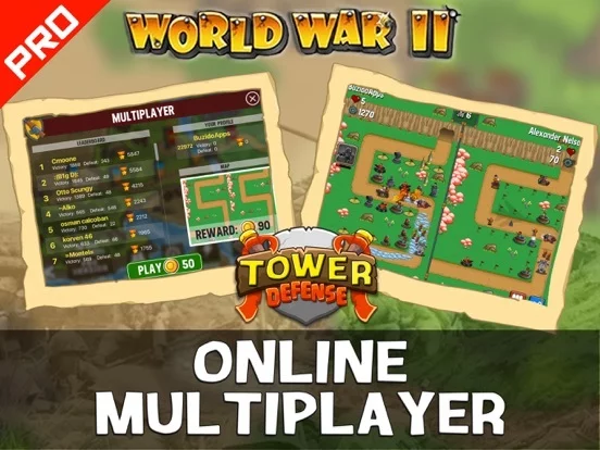 Изображение игры: WWII Tower Defense PRO