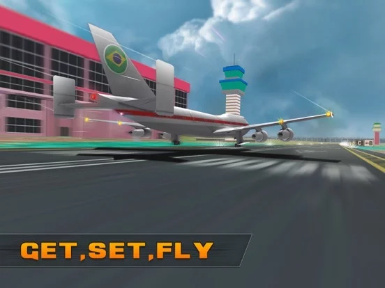 Изображение игры: City Airplane Pilot Flight