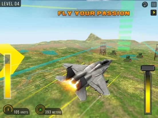 Изображение игры: City Airplane Pilot Flight