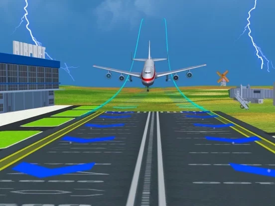 Изображение игры: City Airplane Pilot Flight