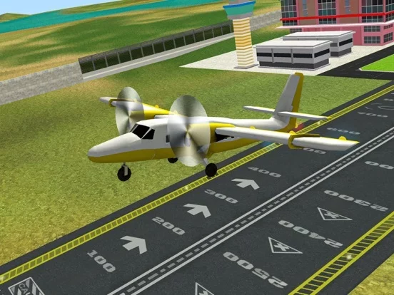 Изображение игры: City Airplane Pilot Flight