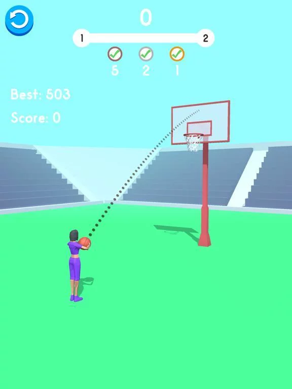 Изображение игры: Ball Pass 3D