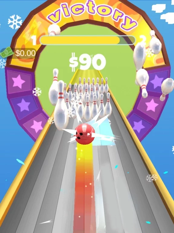 Изображение игры: Crazy Bowling: 3D Balls!