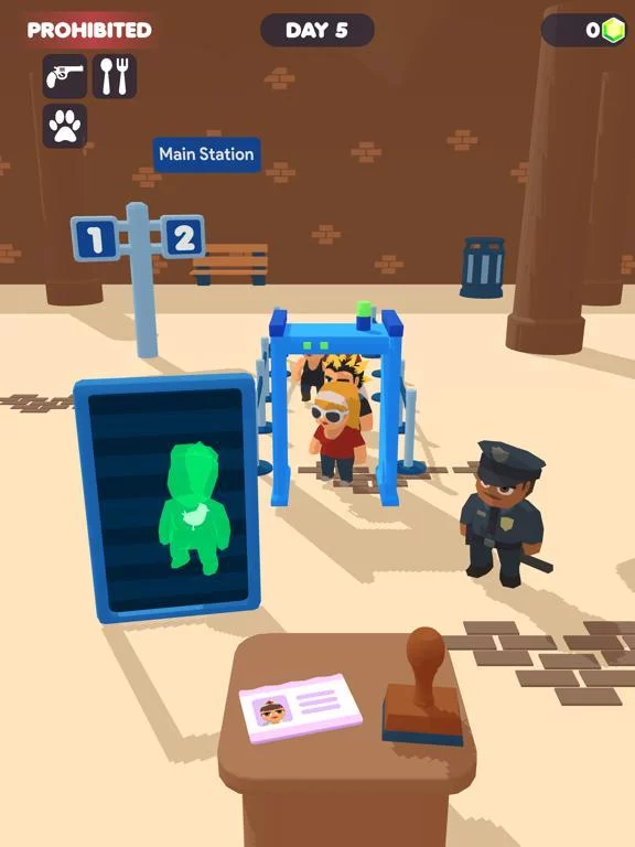 Изображение игры: Security Check!