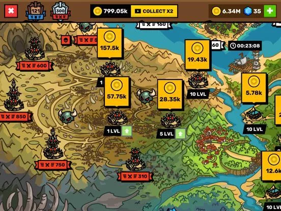 Изображение игры: Towerlands - tower defense