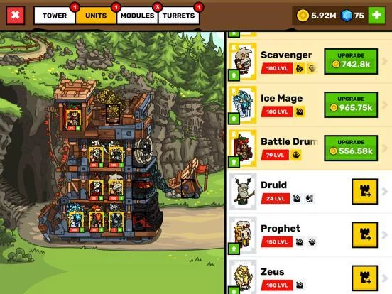 Изображение игры: Towerlands - tower defense
