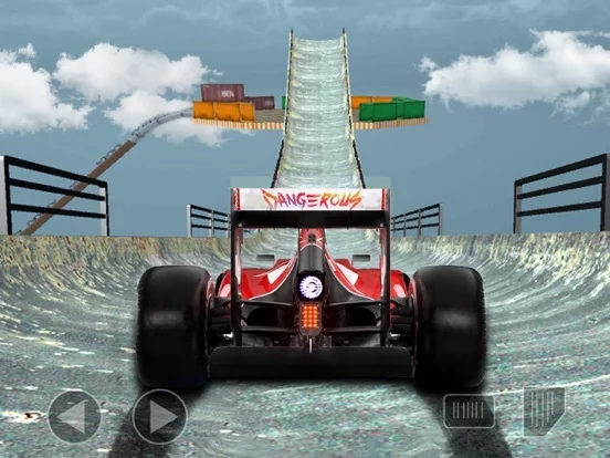 Изображение игры: Mega Ramp - Formula Car Racing
