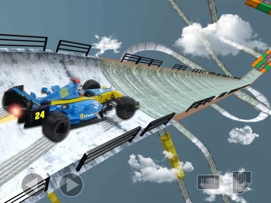 Изображение игры: Mega Ramp - Formula Car Racing