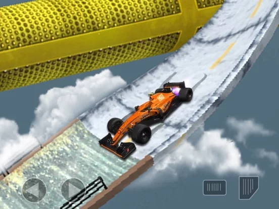 Изображение игры: Mega Ramp - Formula Car Racing