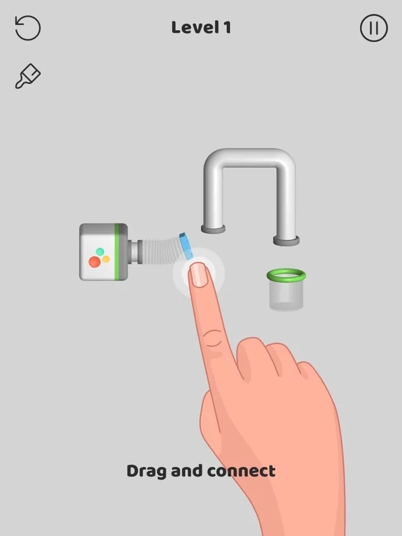 Изображение игры: Ball Pipes