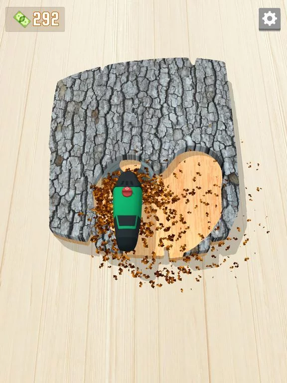 Изображение игры: Woodcraft - 3D Carving Game