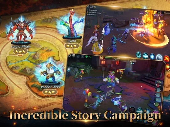 Изображение игры: Sins Raid - 3D Fantasy ARPG