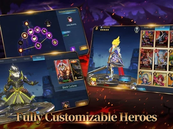 Изображение игры: Sins Raid - 3D Fantasy ARPG