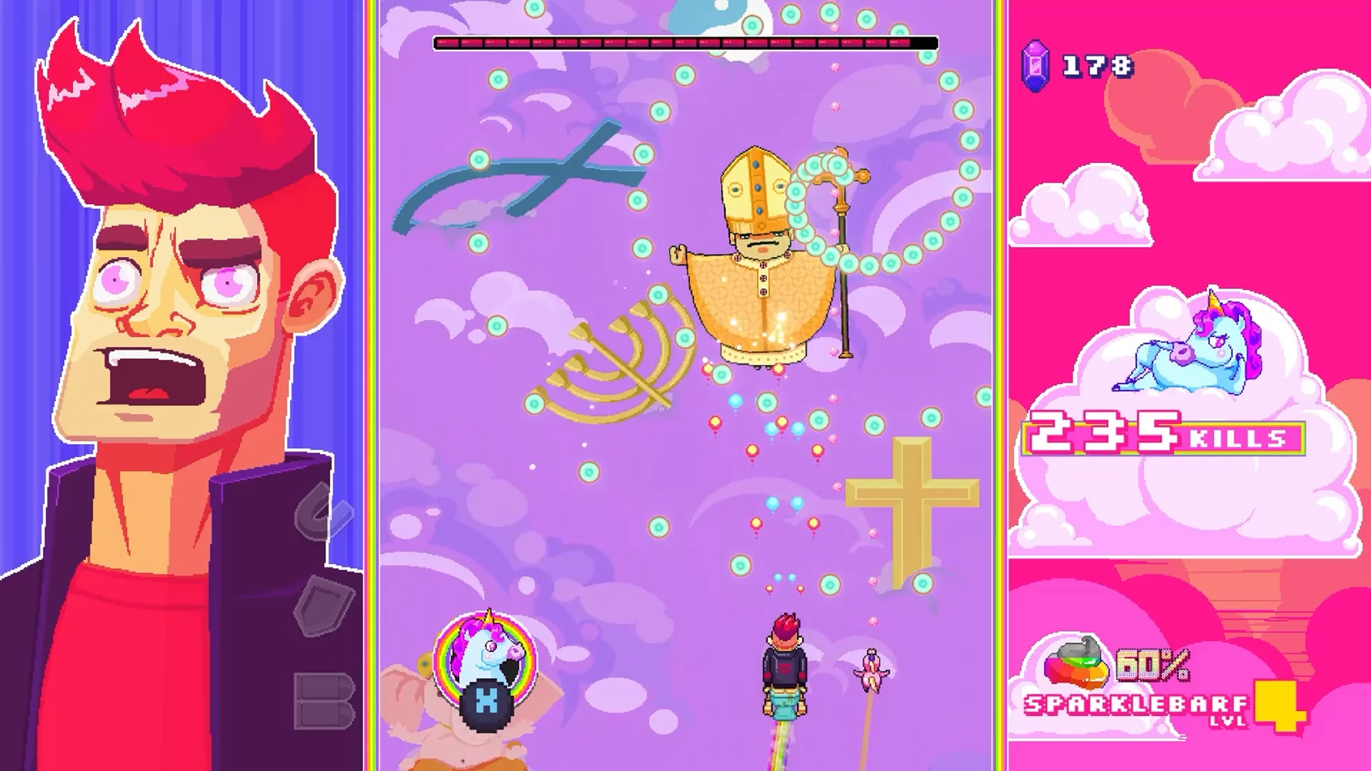 Изображение игры: Rainbows, toilets and unicorns