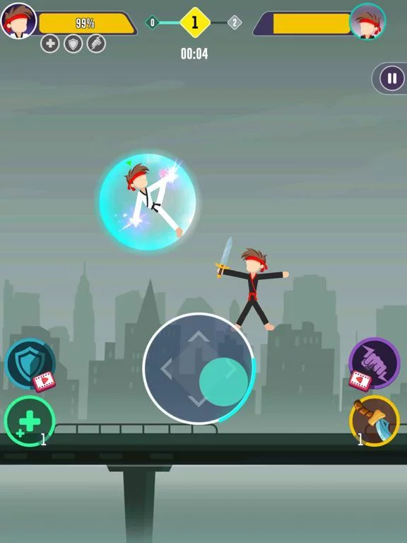 Изображение игры: Stickman Battle