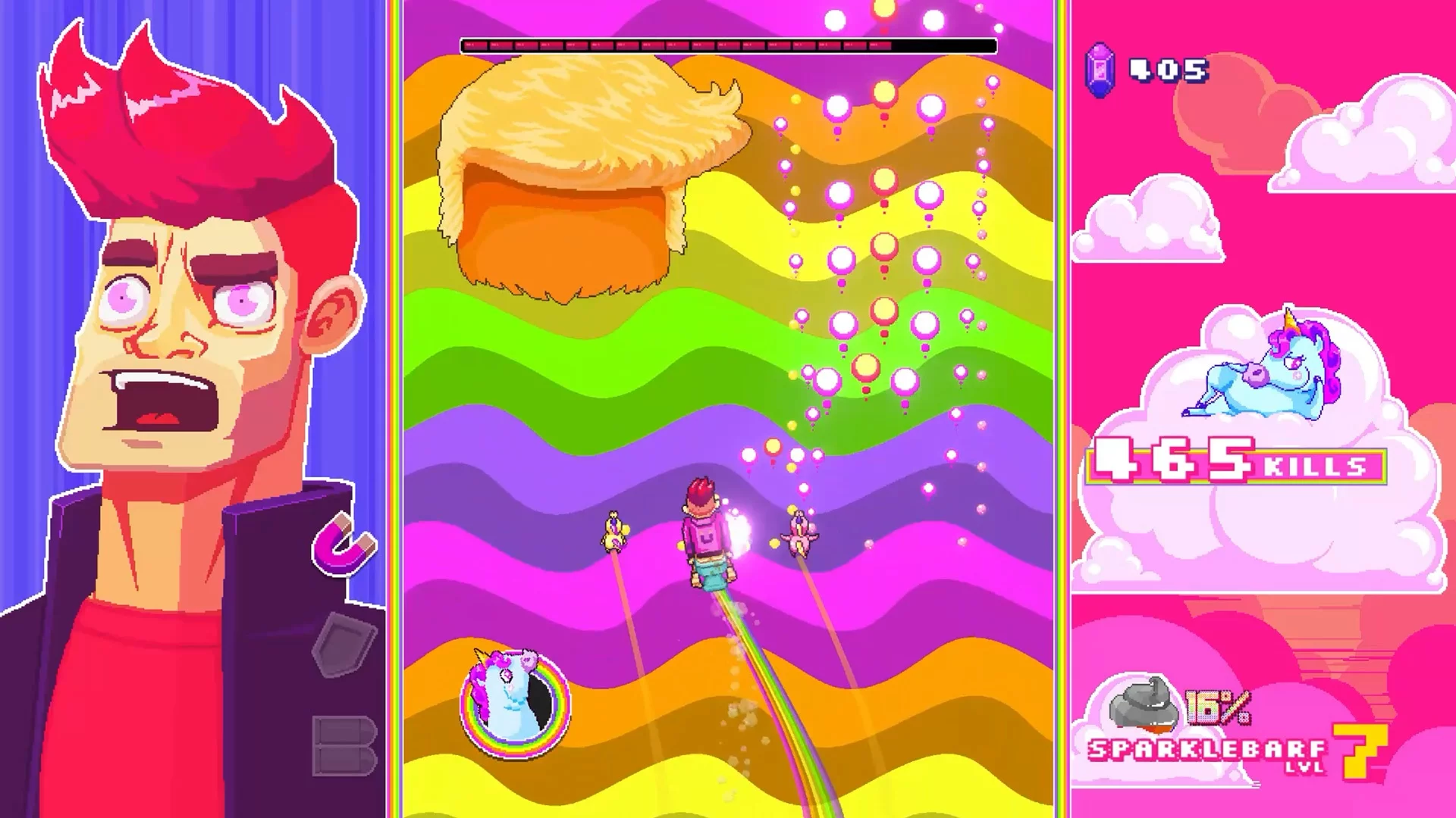 Изображение игры: Rainbows, toilets and unicorns