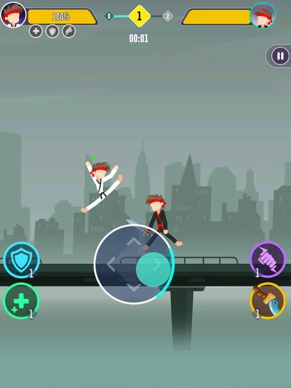 Изображение игры: Stickman Battle