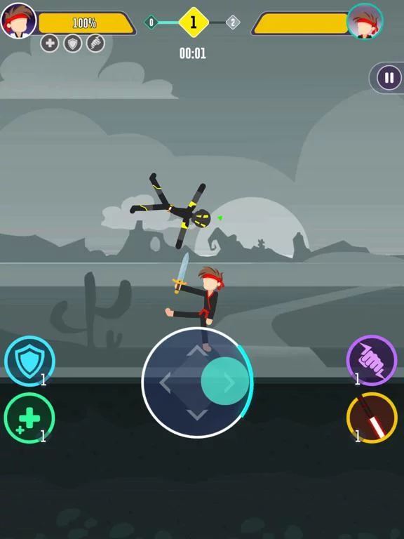 Изображение игры: Stickman Battle
