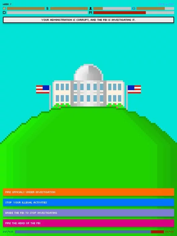 Изображение игры: Impeached: Be The President