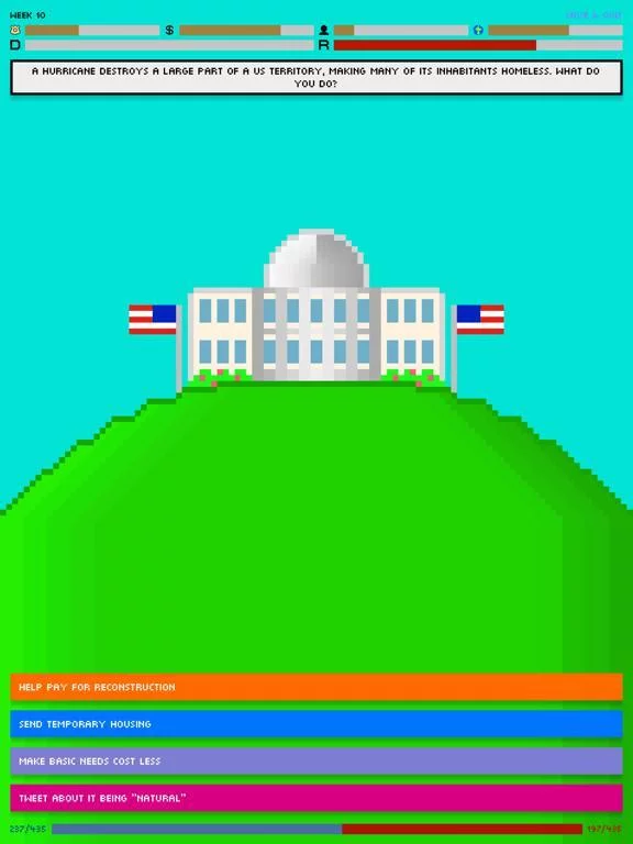 Изображение игры: Impeached: Be The President