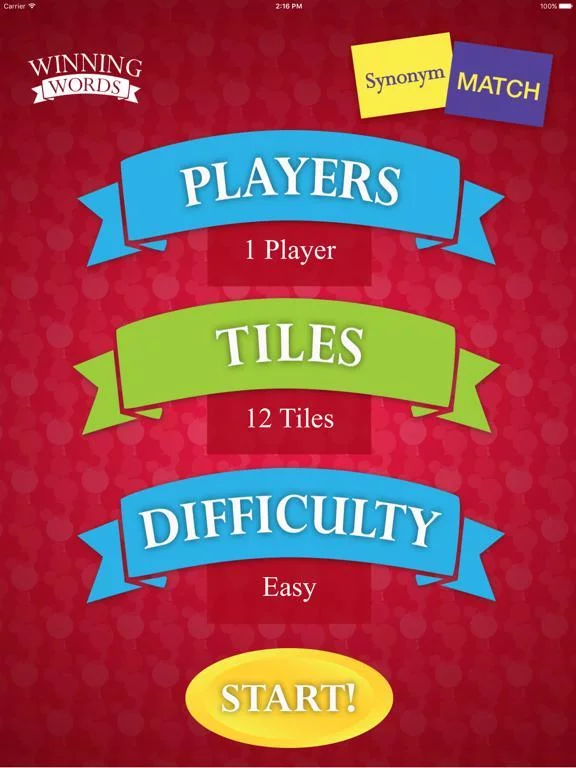 Изображение игры: Synonym Match