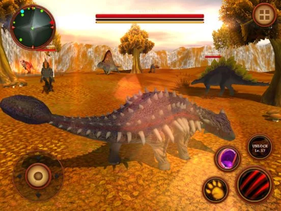 Изображение игры: Ankylosaurus Simulator