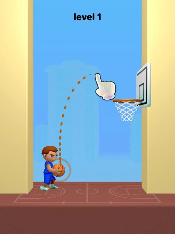 Изображение игры: Doodle Dunk
