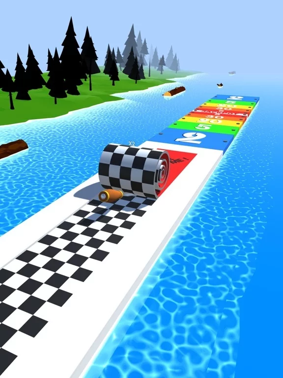 Изображение игры: Spiral Roll