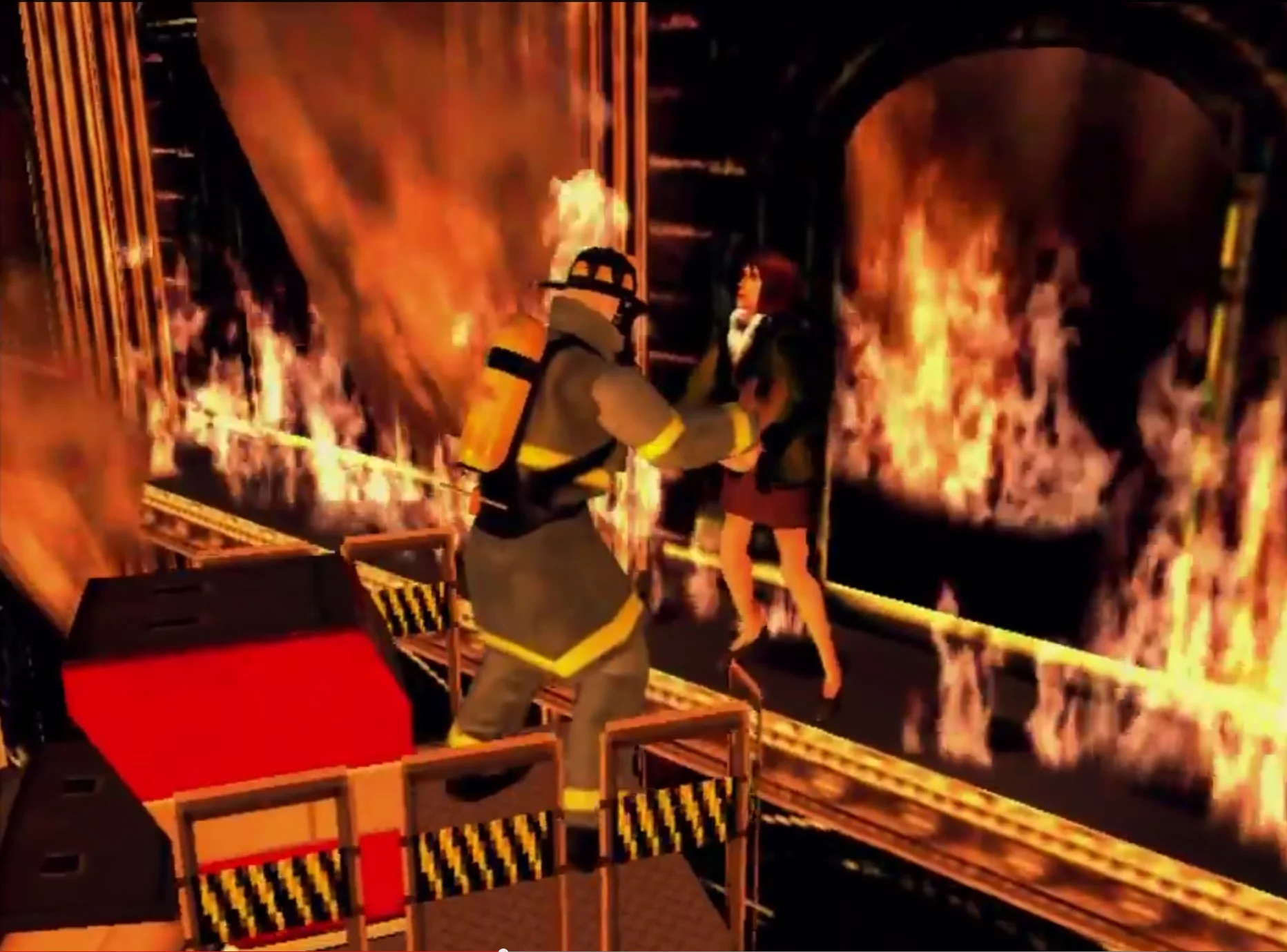 Изображение игры: Brave FireFighters