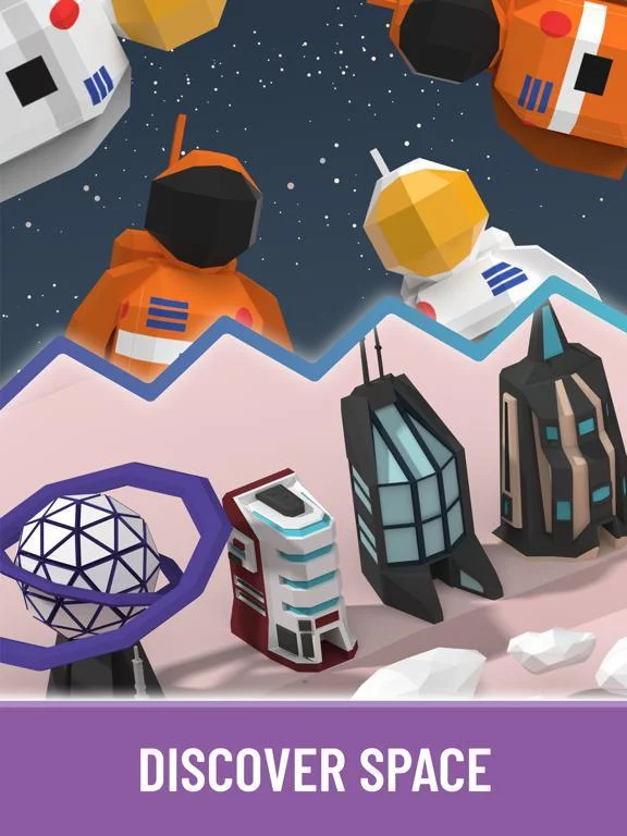 Изображение игры: Space Colony: Idle