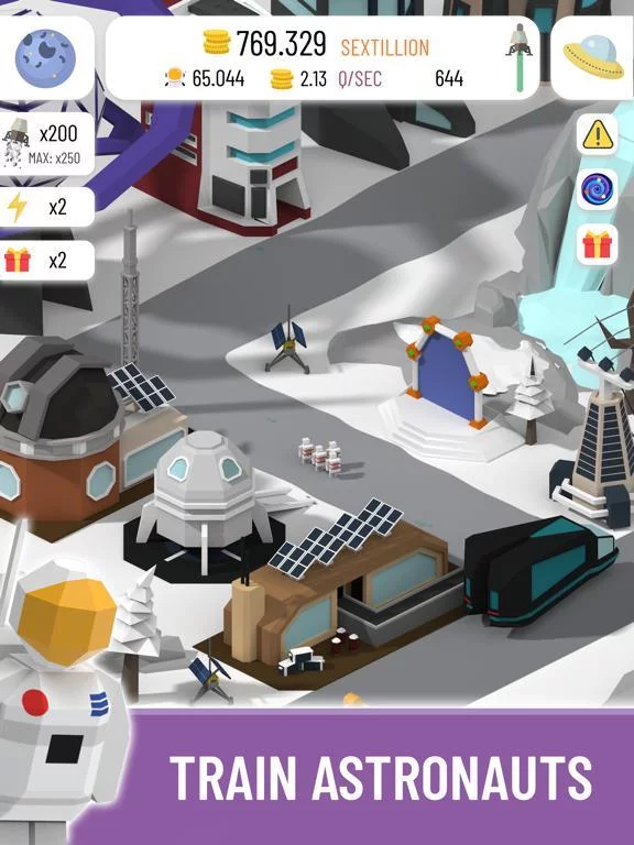 Изображение игры: Space Colony: Idle