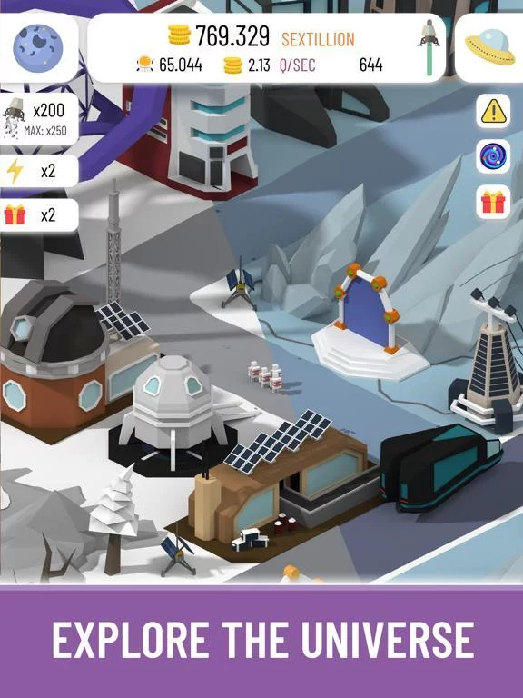 Изображение игры: Space Colony: Idle