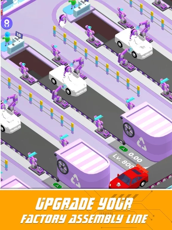 Изображение игры: Idle Assemble Car
