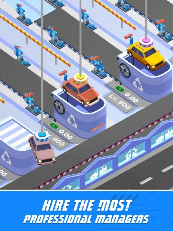 Изображение игры: Idle Assemble Car