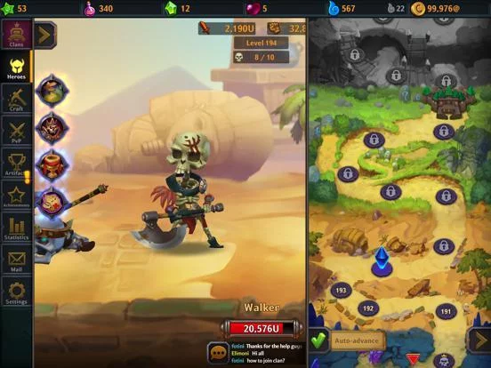 Изображение игры: Dungeon Crusher: AFK Heroes