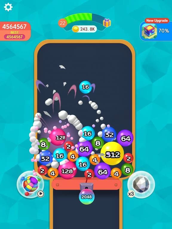Изображение игры: Merge Blast 3D